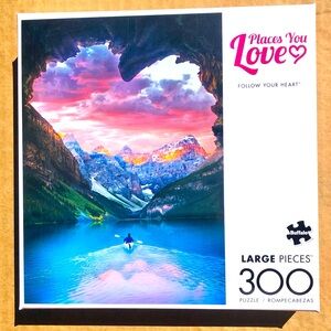 Buffalo 300 piece puzzle Follow Your Heart New